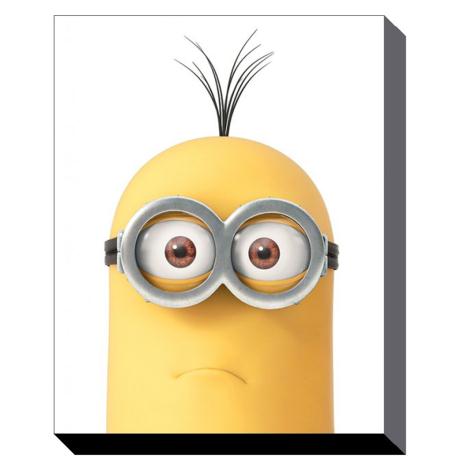 Minion Kevin Close Up Canvas Print (60cm x 80cm) 